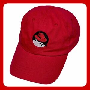 Red Hat Linux Shadowman Gorpcore Tech Embroidered Cotton Cap OSFA New Mens Promo